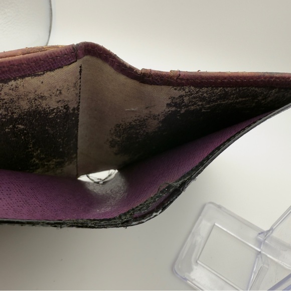 Louis Vuitton Black Epi Leather French Purse Wallet Gold | Women’s | Used | - Picture 8 of 10